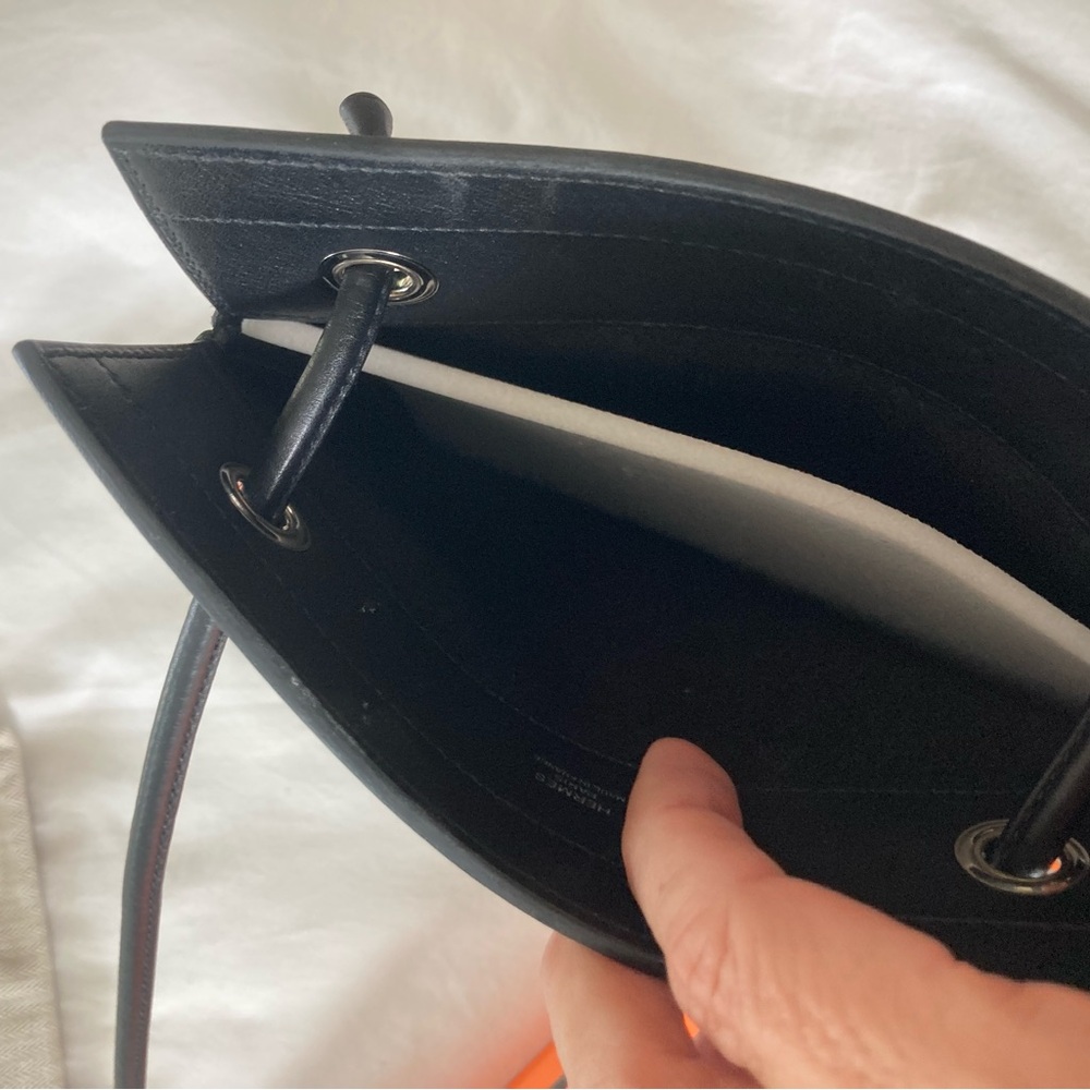 Authentic, Hermes crossbody.  Perfect condition.